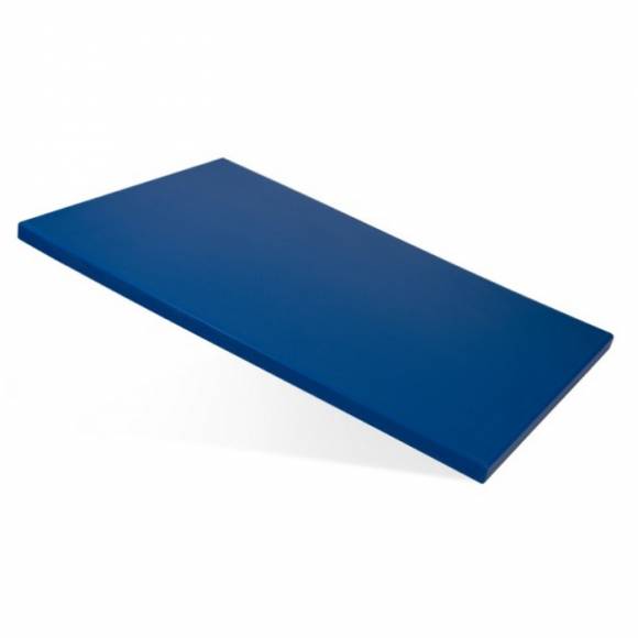 Доска разделочная 400х300х12мм синяя пластик Luxstah мки1714/5