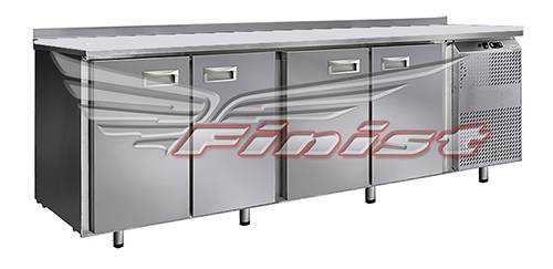 Стол холодильный Финист СХСп-700-4 динамика 4 двери, столешница полипропилен 20мм