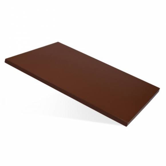 Доска разделочная 530х325х18мм коричневая пластик Luxstah мки166/4