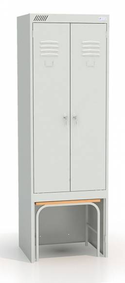 Шкаф для одежды 2-двери ШРК 22-600 ВСК собранный
