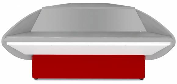 Прилавок Илеть УН расчетно-кассовый неохлаждаемый МХМ 4.331.050-12-К (красный)