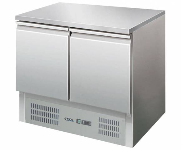 Стол холодильный 2-дверный COOLEQ S901 агрегат внизу