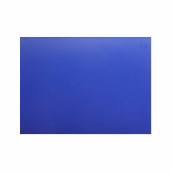 Доска разделочная 400х300х12мм синяя полипропилен Luxstahl кт227