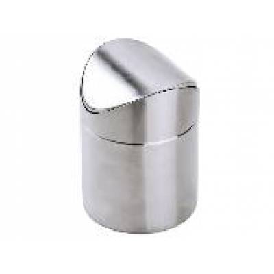 Настольное Ведро для мусора  метал 11,5*17 см P.L. (81200560)