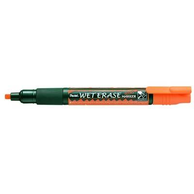 Маркер меловой Pentel Wet Erase (Япония) линия 2-4мм оранжевый 07FE0205 58758 /1/