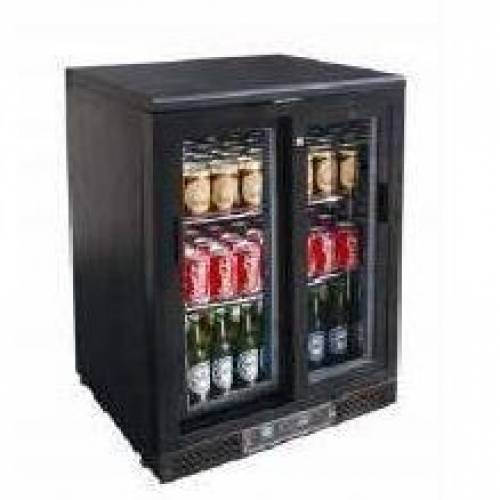 Витрина холодильная настольная 3-ярусная 140л для бутылок Koreco SC150SD 9010