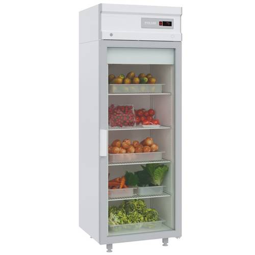 Шкаф холодильный демонстрационный Polair DM105-S без канапе пропан