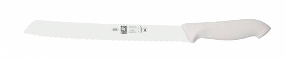 Нож для хлеба 250/375 мм. белый, с волн.кромкой HoReCa Icel 28200.HR09000.250
