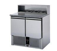 Стол холодильный для салатов 2-дверный Apach S02A столешница гранит статика