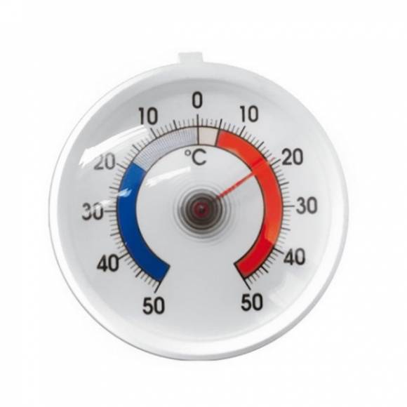 Термометр (-50°C /+50°С) пластик; D=55 белый Paderno 49885-02