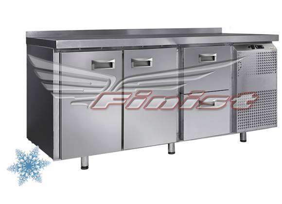 Стол морозильный Финист НХС-700-2/2 динамика 2 двери, 2 ящика