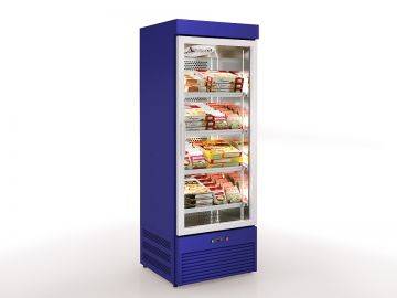 Шкаф холодильный демонстрационный GLASER ВВ-700 (16 цветовых решений) статика