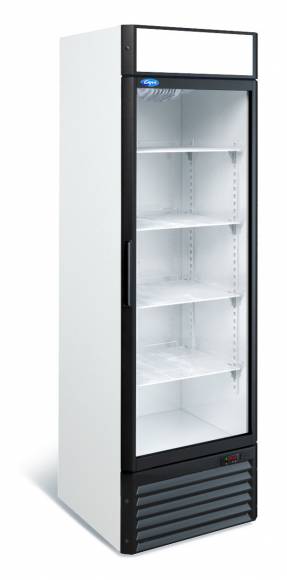 Шкаф холодильный универсальный МХМ Капри 0,5 УСК стекл. дверь, канапе,  динамика
