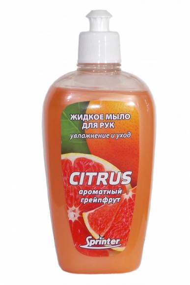 Мыло жидкое Citrus Sprinter 1л флакон