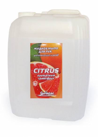 Мыло жидкое Citrus Sprinter 5л канистра