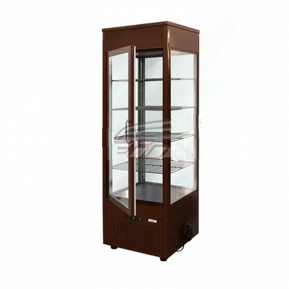 Вертикальная кондитерская холодильная витрина NATALY (4 полки)