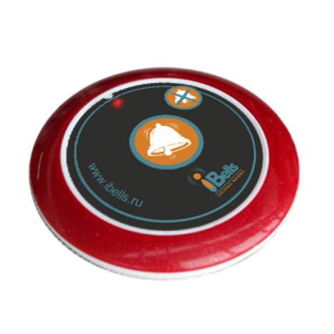 Smart-22 беспроводная многофункциональная кнопка вызова, цвет красный