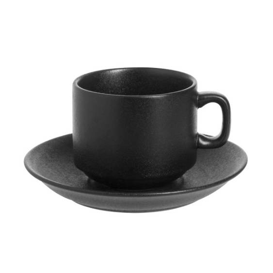 Чайная пара 225мл, черный "Corone Bushido" [24072,24073] фк6504