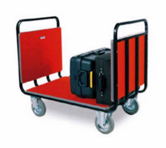 Тележка для багажа 120х70см ОЛДАК металл, ковролин 2 поручня ТМ 2