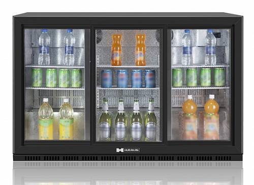 Шкаф холодильный барный Hurakan HKN-DB335S 300л статика