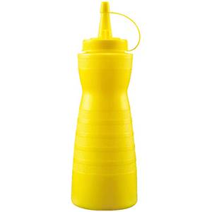 Бутылка для соуса пластиковая 690мл желтая ProHotel JD-JSD24 04141464